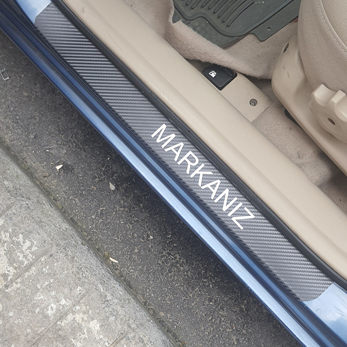 MERCEDES MAYBACH S BAGAJ VE KAPI EŞİĞİ KARBON STİCKER (SET)