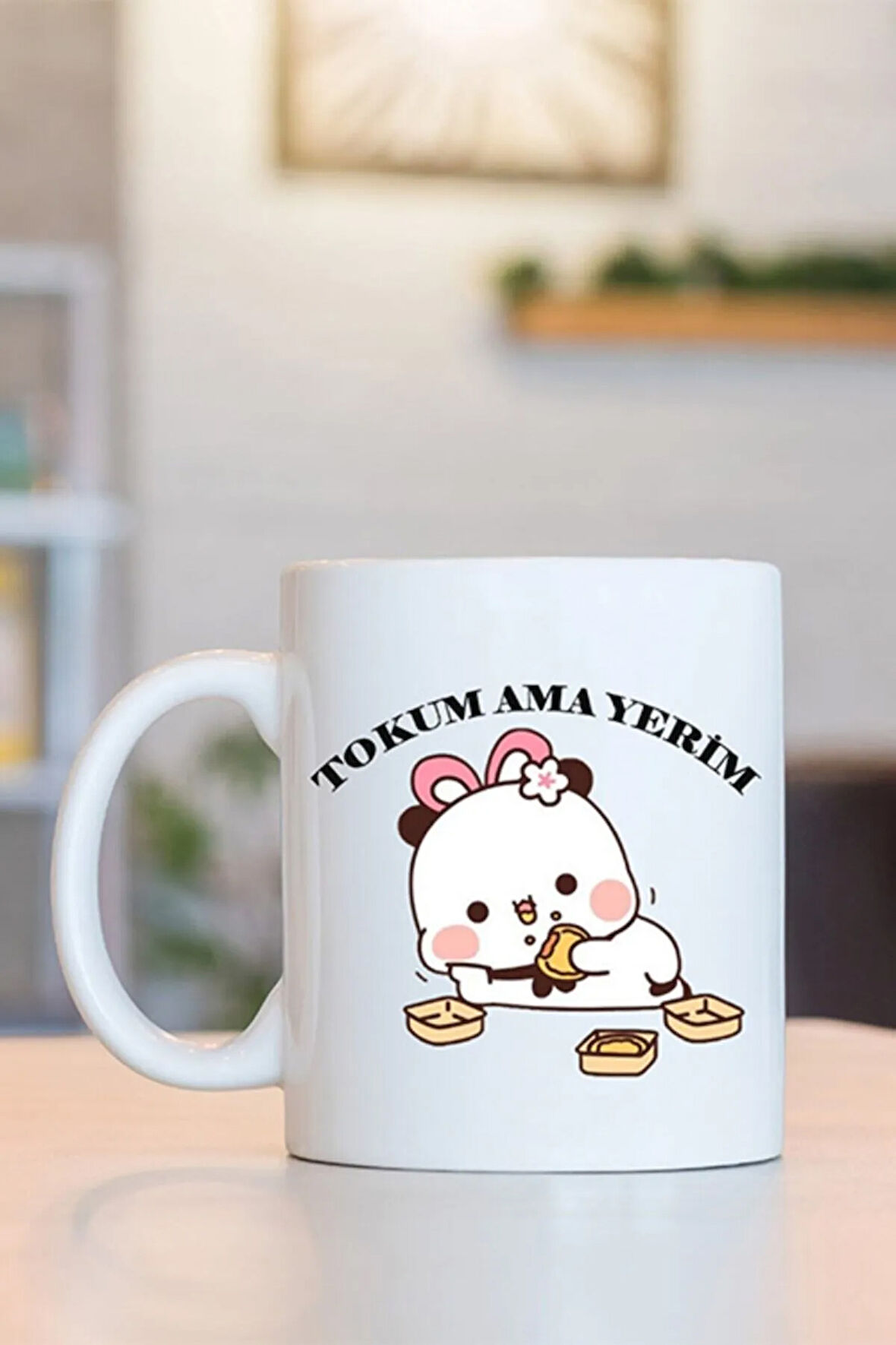 Tokum Ama Yerim Baskılı Kupa Bardak