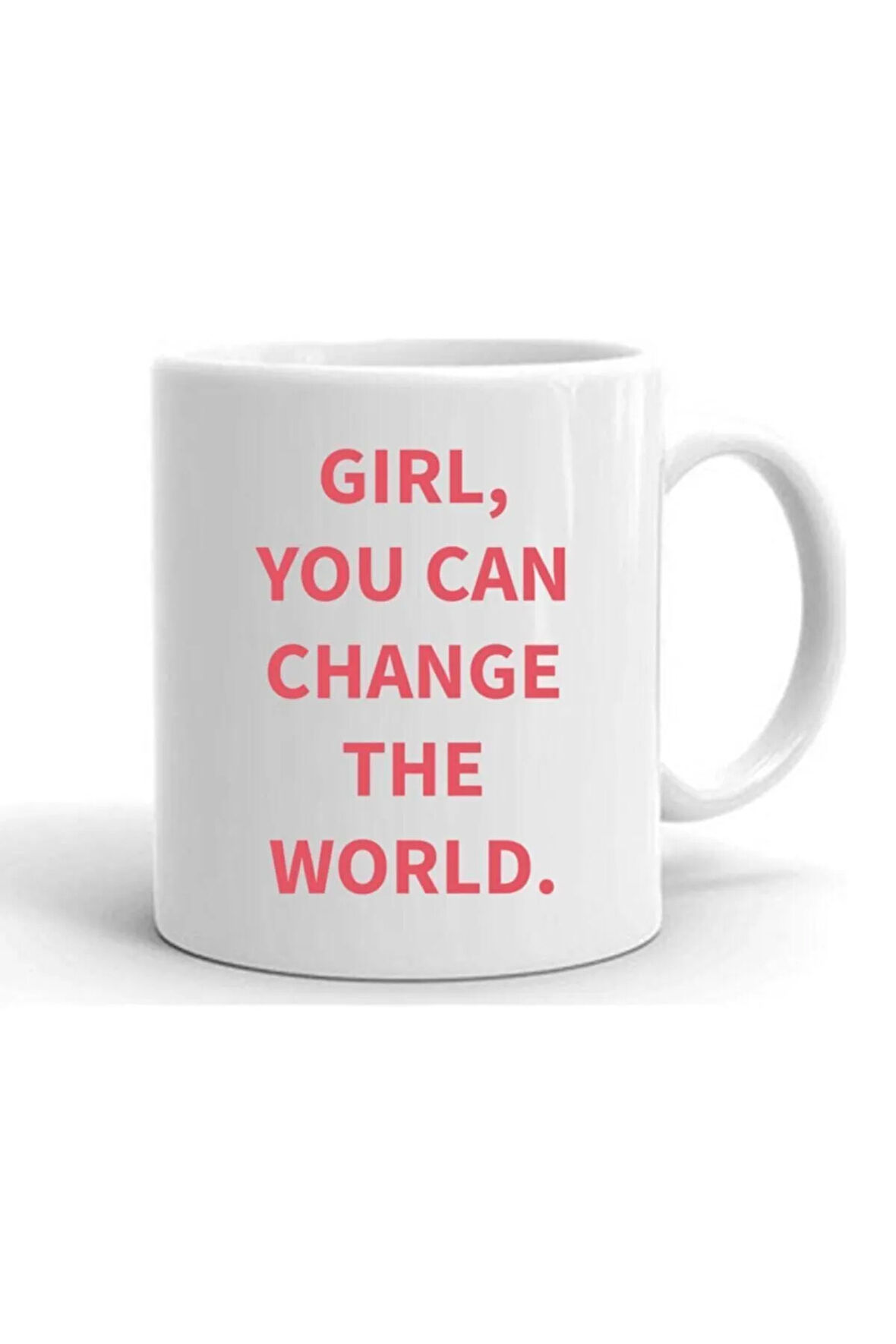 You Can Change The World Porselen Çay Kahve Kupası