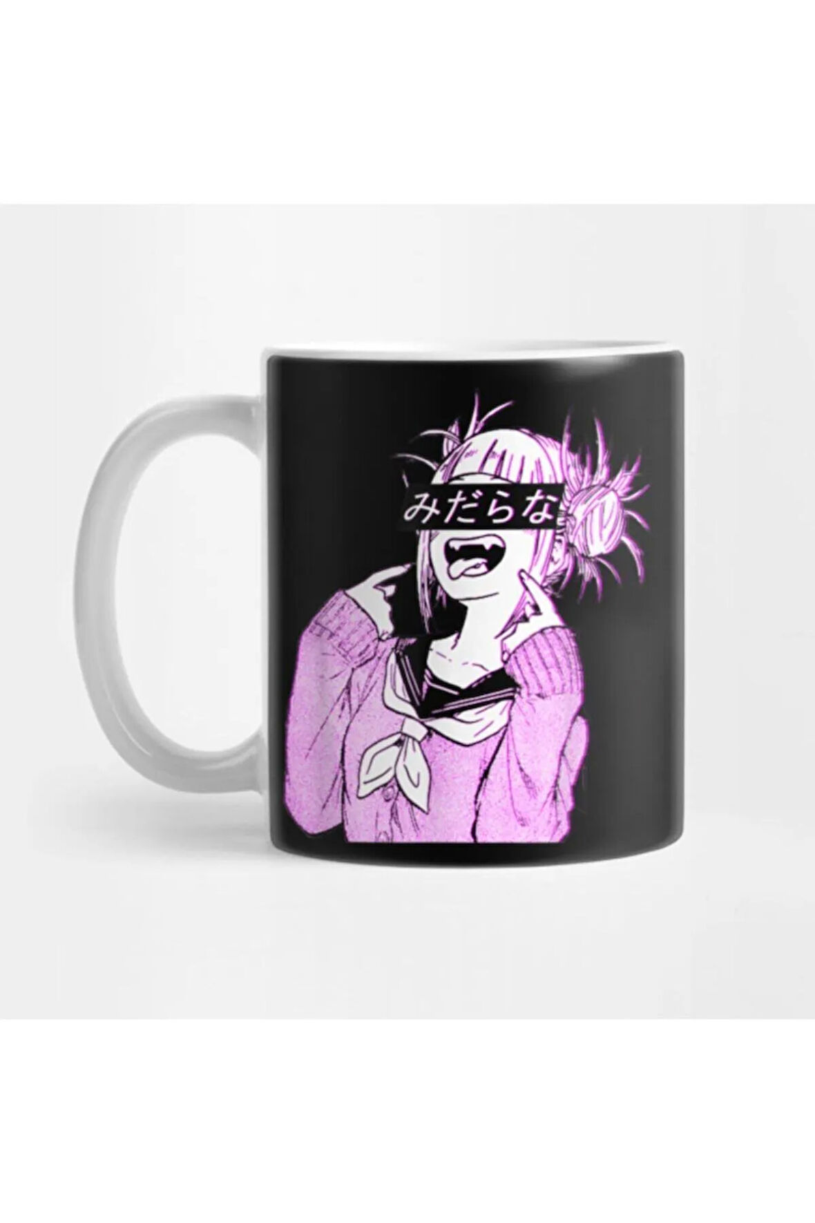 Waifu Anime Neko - Vaporwave - Glitch Manga Girl Kupa