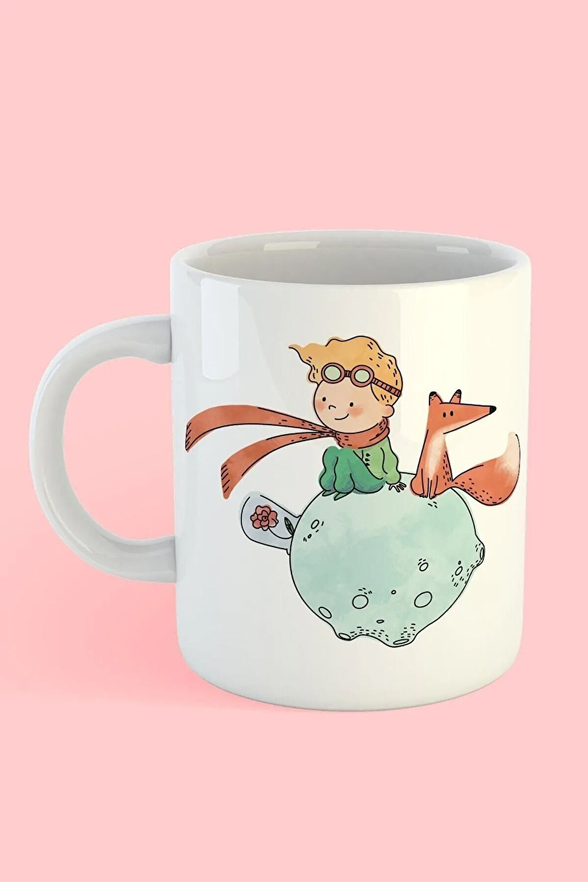 Küçük Prens Baskılı Kahve Kupası