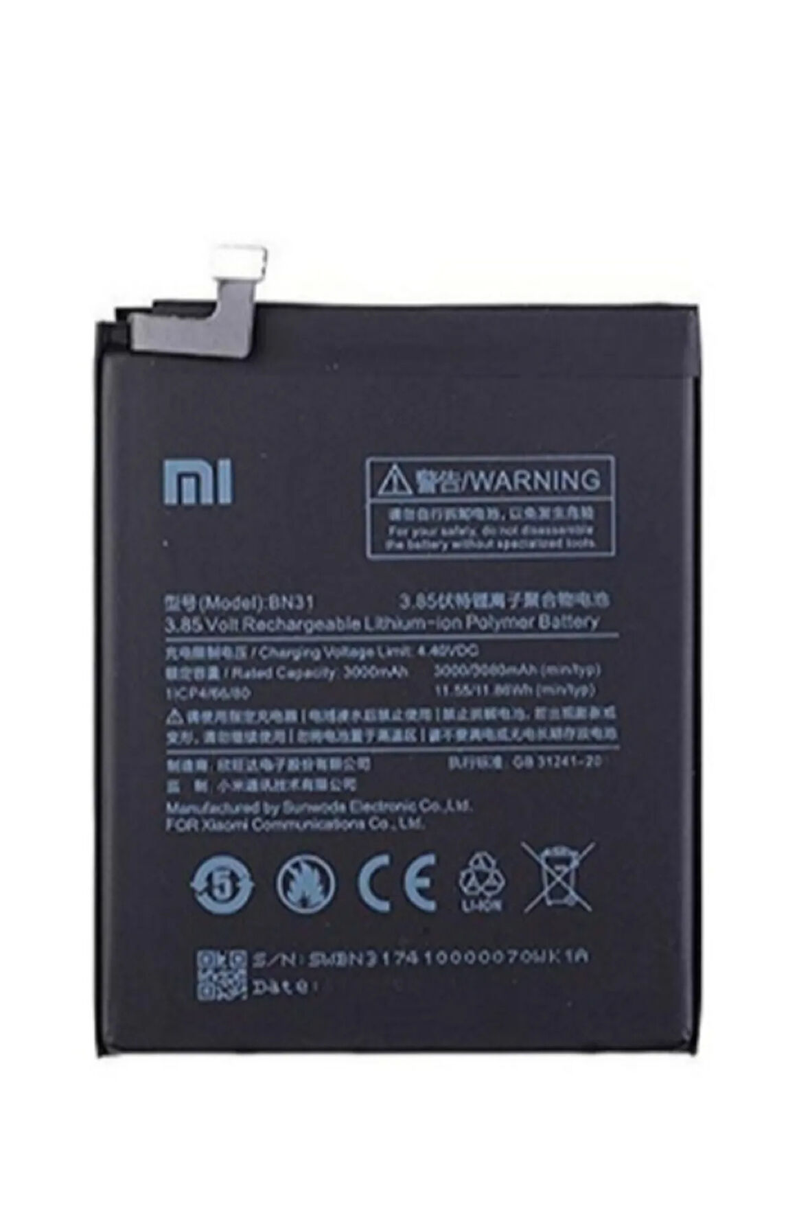 Xiaomi Mi 8 LİTE Batarya Pil Bm3E