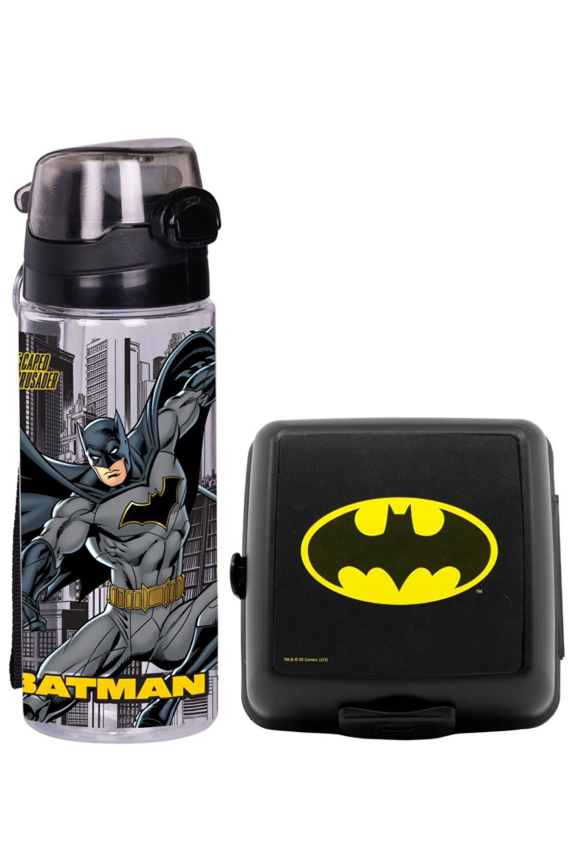 Batman 500 ml Matara-suluk ve Beslenme Kutusu