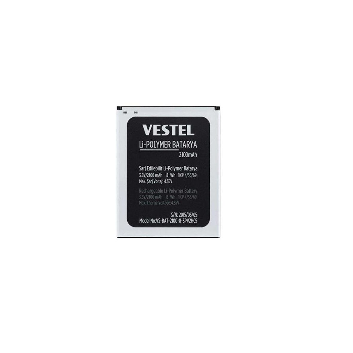  Vestel Venüs V5070 ile Uyumlu İthal Pil