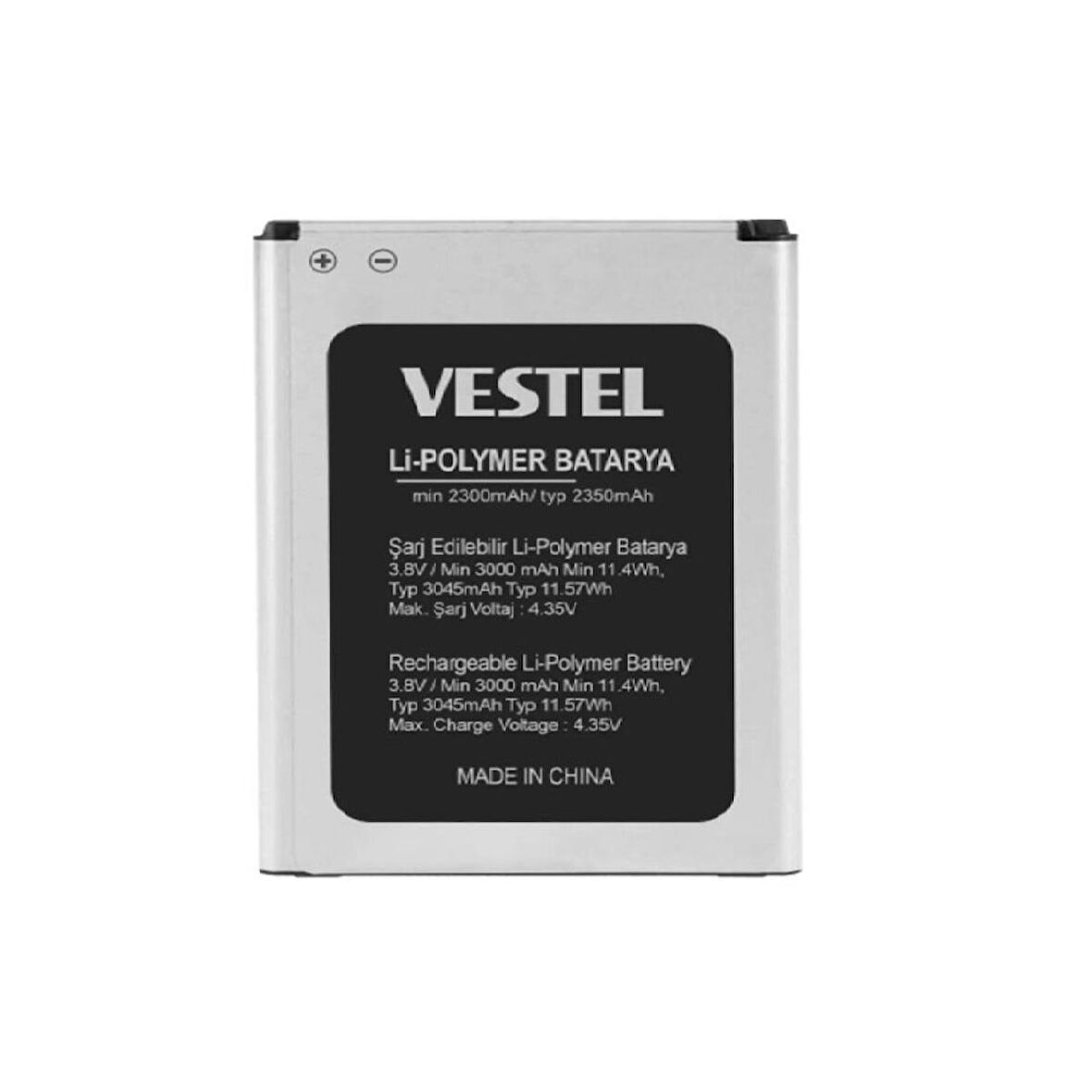  Vestel Venüs Z10 ile Uyumlu İthal Pil