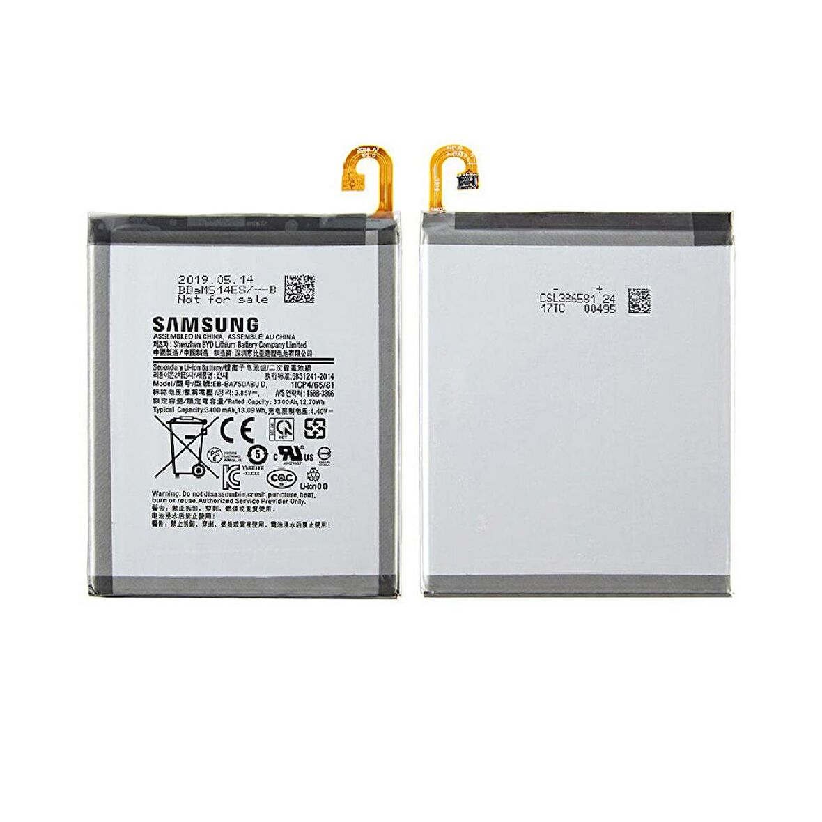  Samsung Galaxy A8 2018 A530F ile Uyumlu İthal Pil