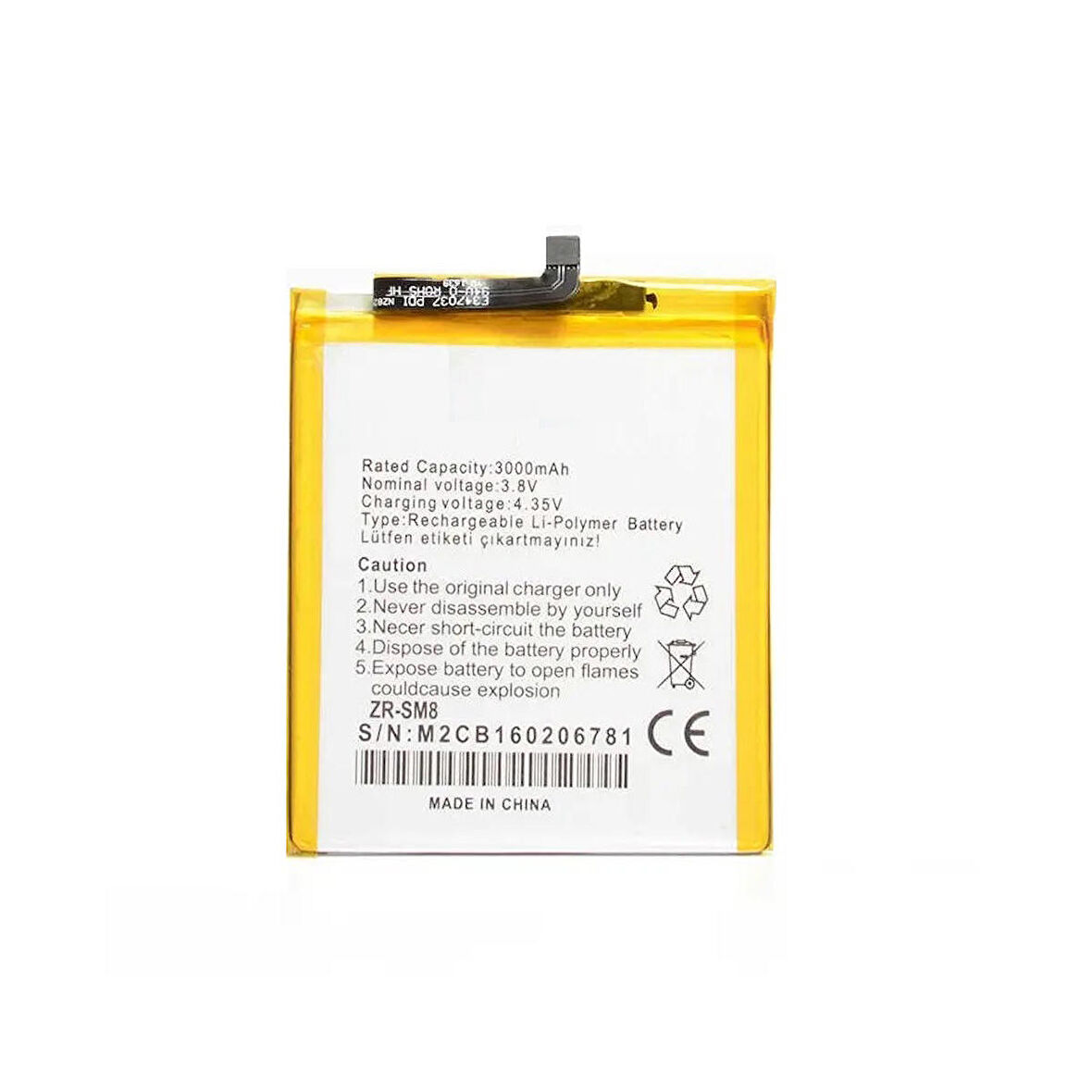  Casper Via M4 ile Uyumlu İthal Pil