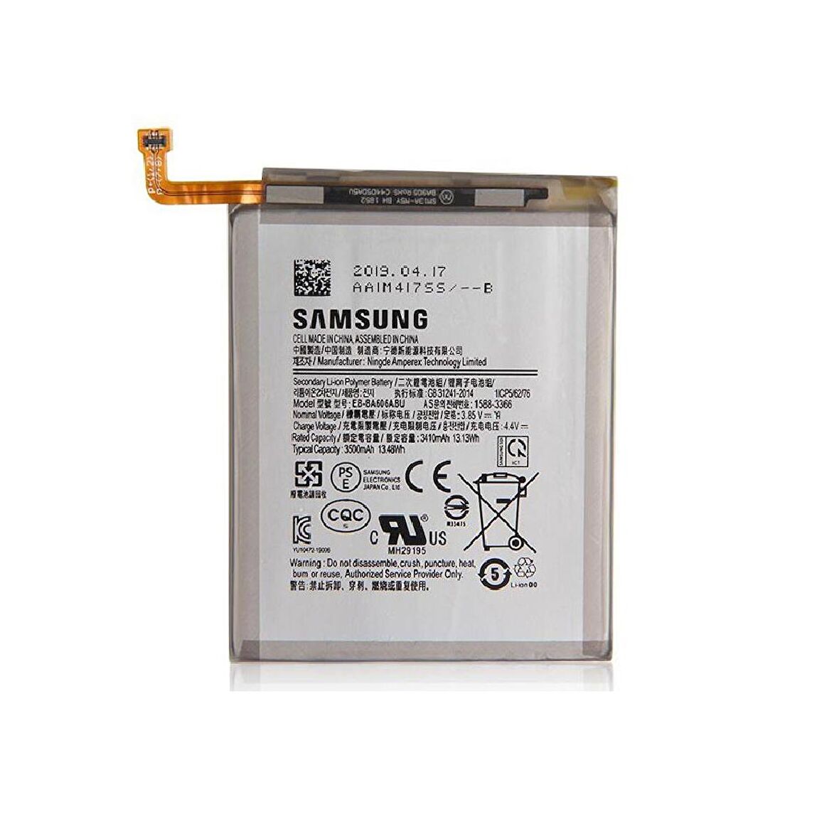  Samsung Galaxy A70 A705F ile Uyumlu İthal Pil