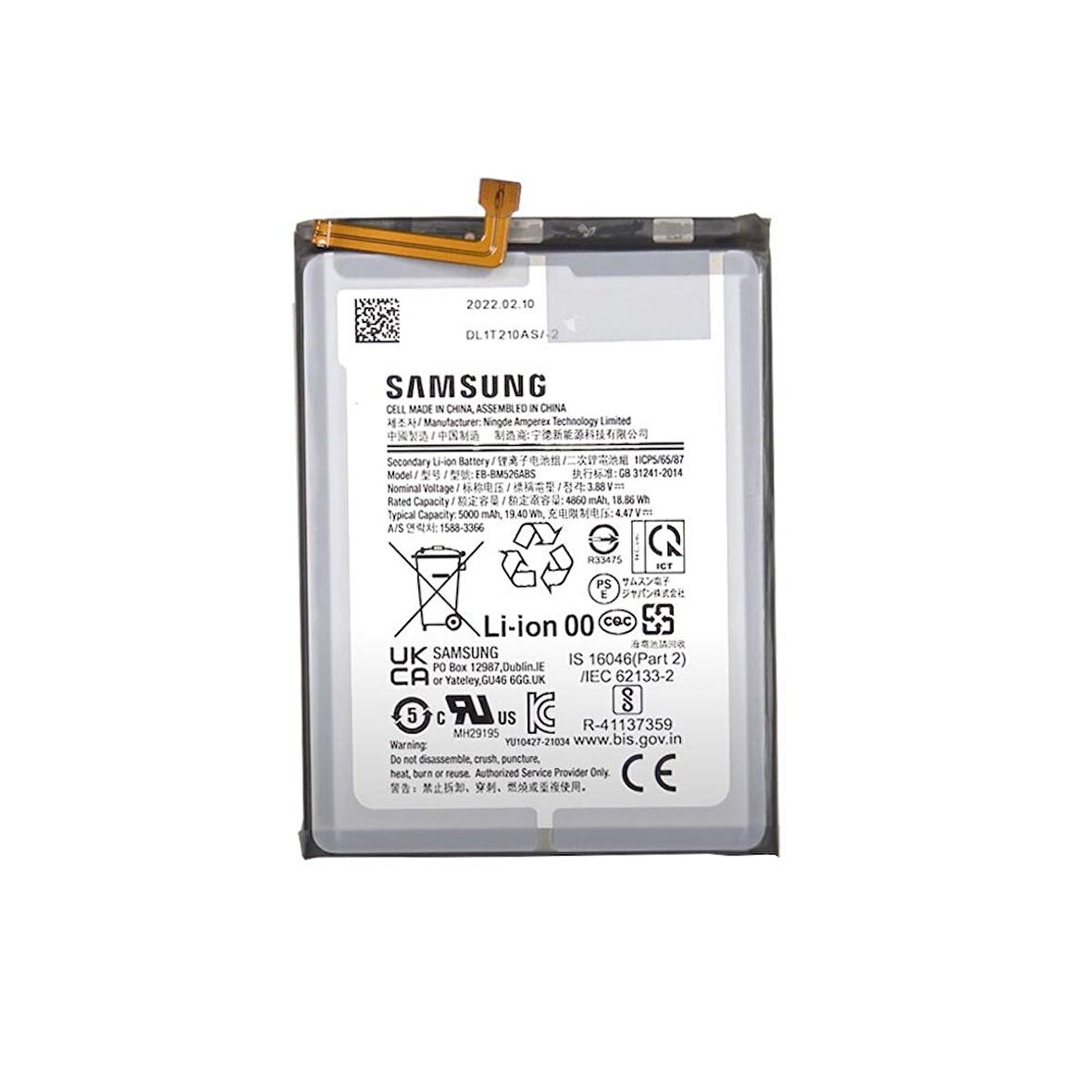  Samsung Galaxy A80 A805F ile Uyumlu İthal Pil