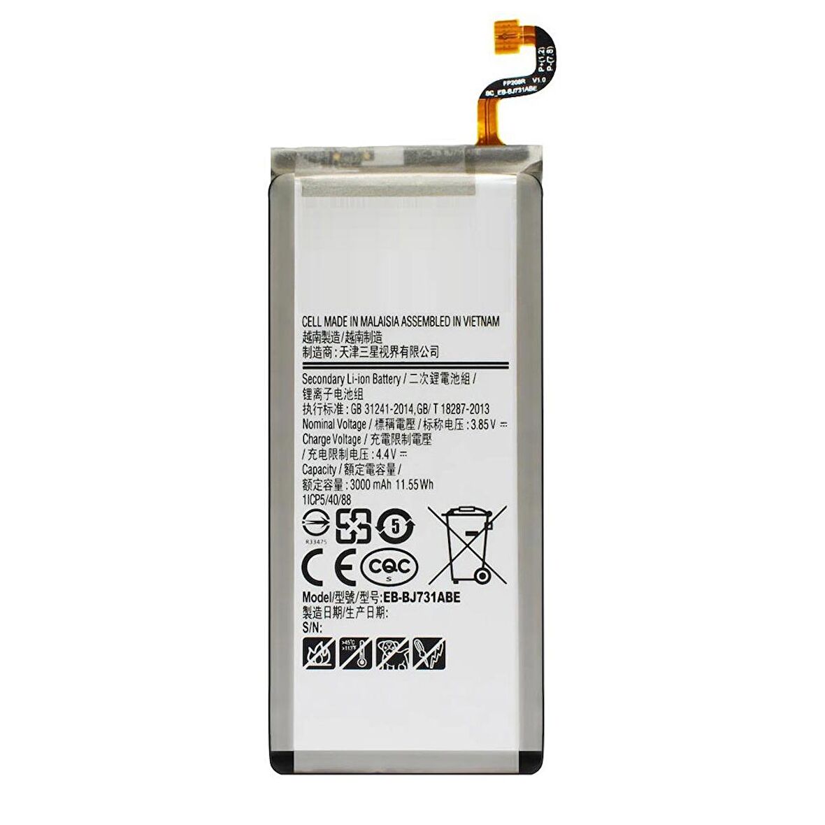  Samsung Galaxy C9 Pro C9000 ile Uyumlu İthal Pil