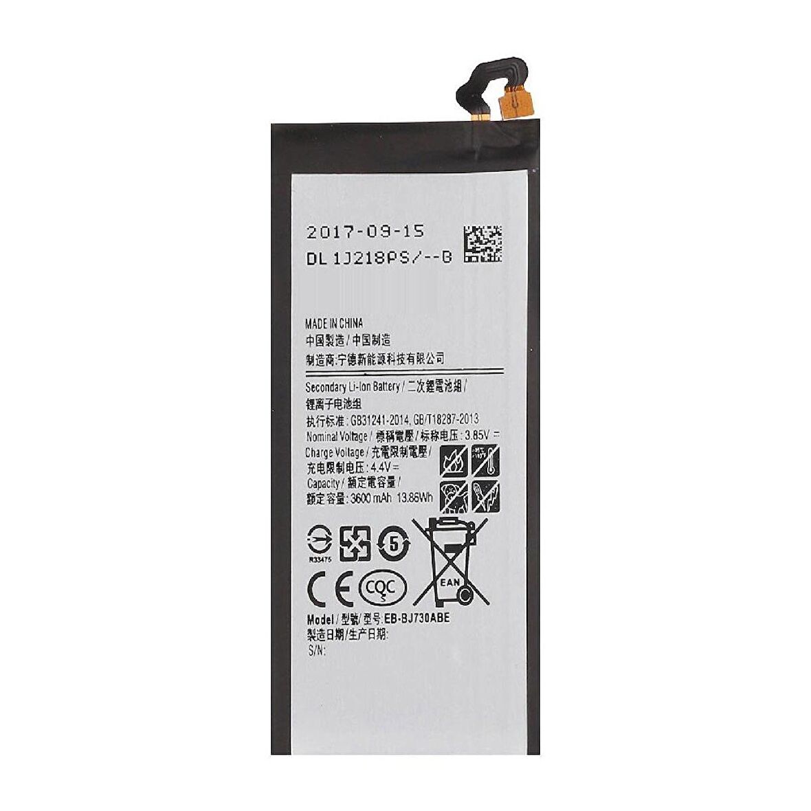  Samsung Galaxy M10 M105F ile Uyumlu İthal Pil