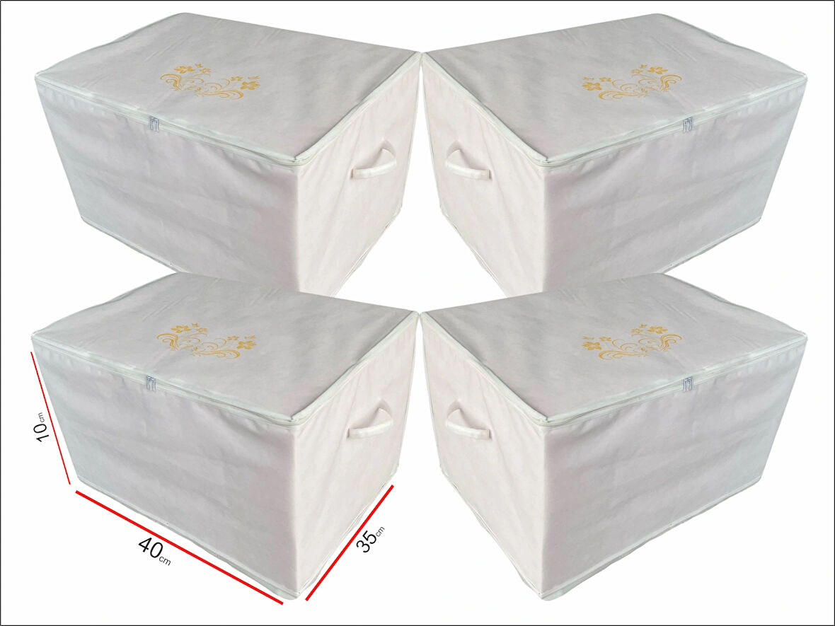 PİNABAH 4 ADET BAVUL İÇİ DÜZENLEYİCİ ORGANİZER HURÇ (40x35x10)