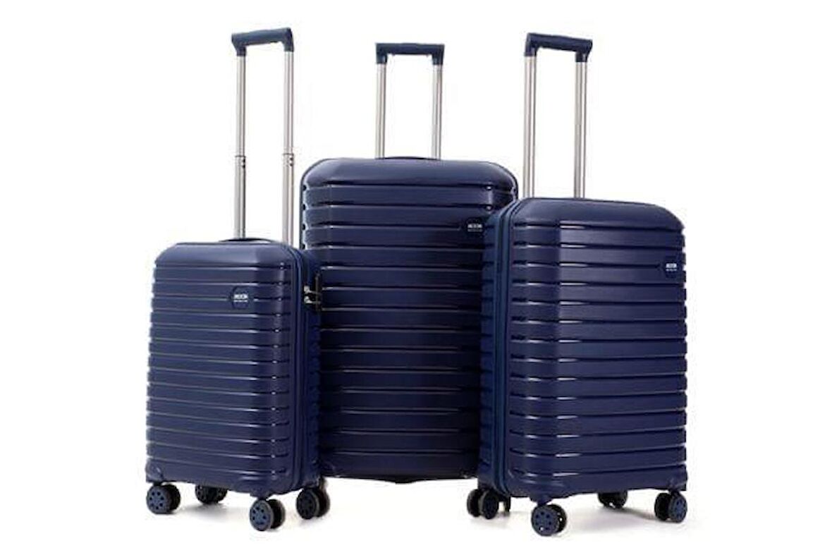 ABS 4 TEKERLEKLİ KIRILMAZ BAVUL SET YERLİ ÜRETİM