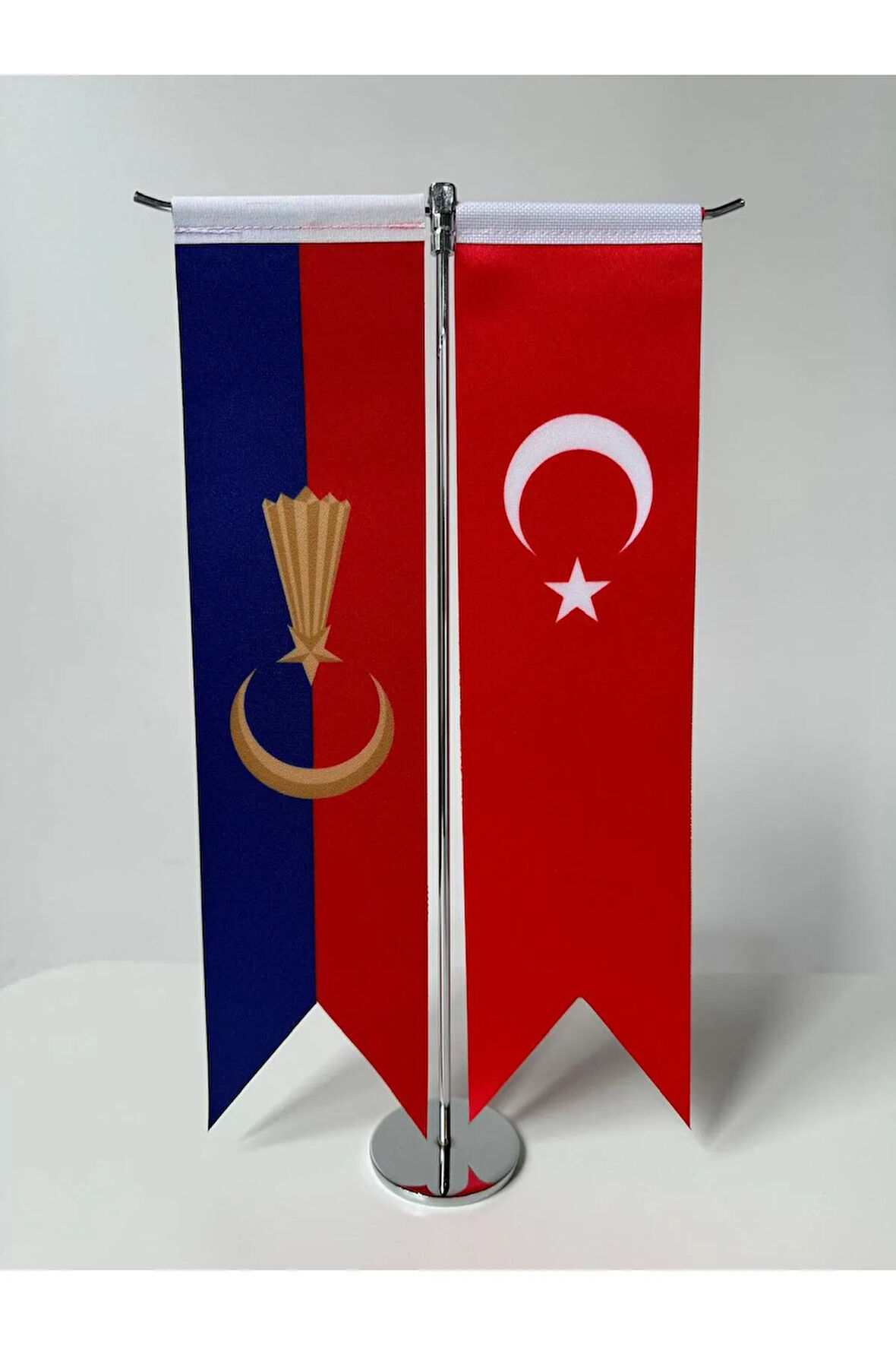 Jandarma Masa Bayrağı ve Türk Masa Bayrağı, Bayrak Takımı, Jandarma Bayrağı 8x32cm Kırlangıç