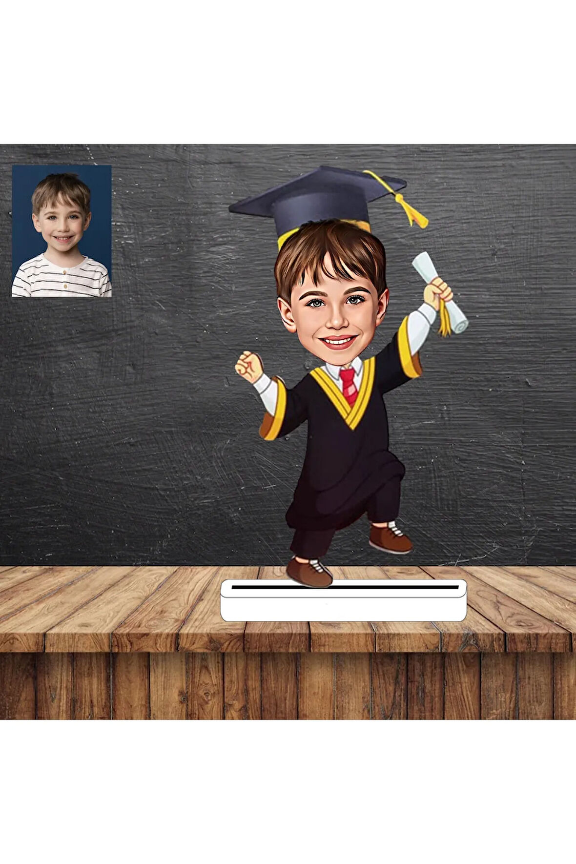 Mezun Oldum Karikatür Figürü,Sevgiliye Hediye,Doğum Günü Hediyesi