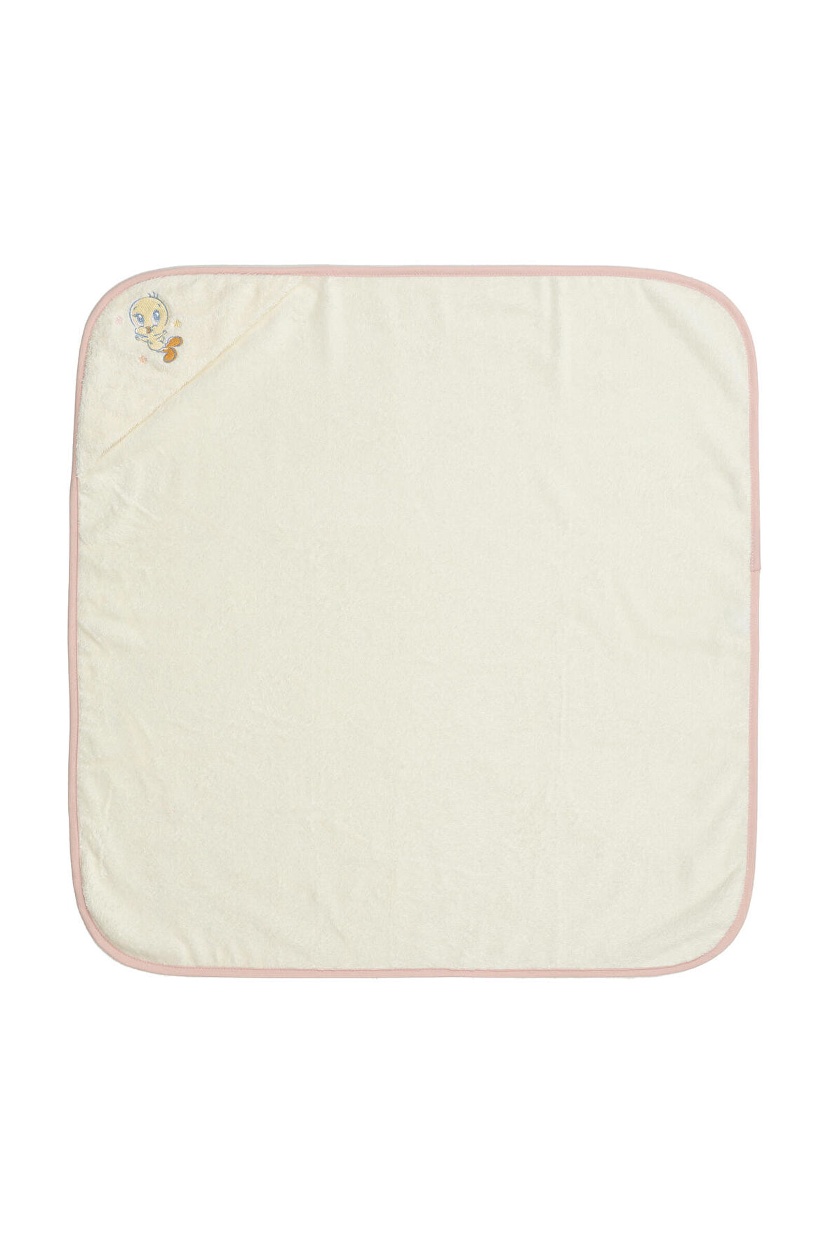 Özdilek Tweety Star Lisans Nakışlı Bambu Yenidoğan Bebek Pelerini 80x80 cm