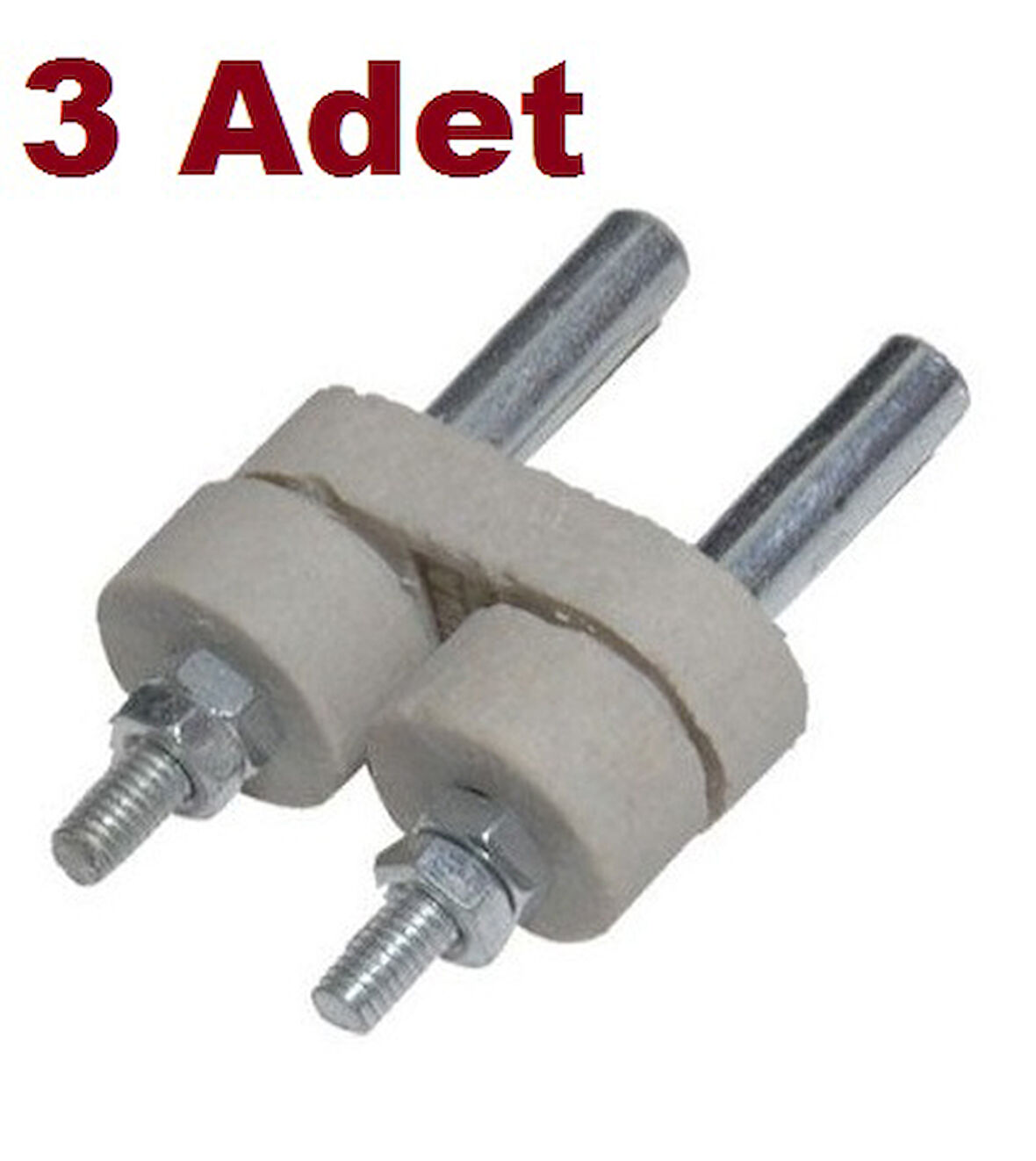 Ocak Cihaz Fişi 3  Adet  , Fırın Ütü Arka Taşı Klemens , Fırın Dip