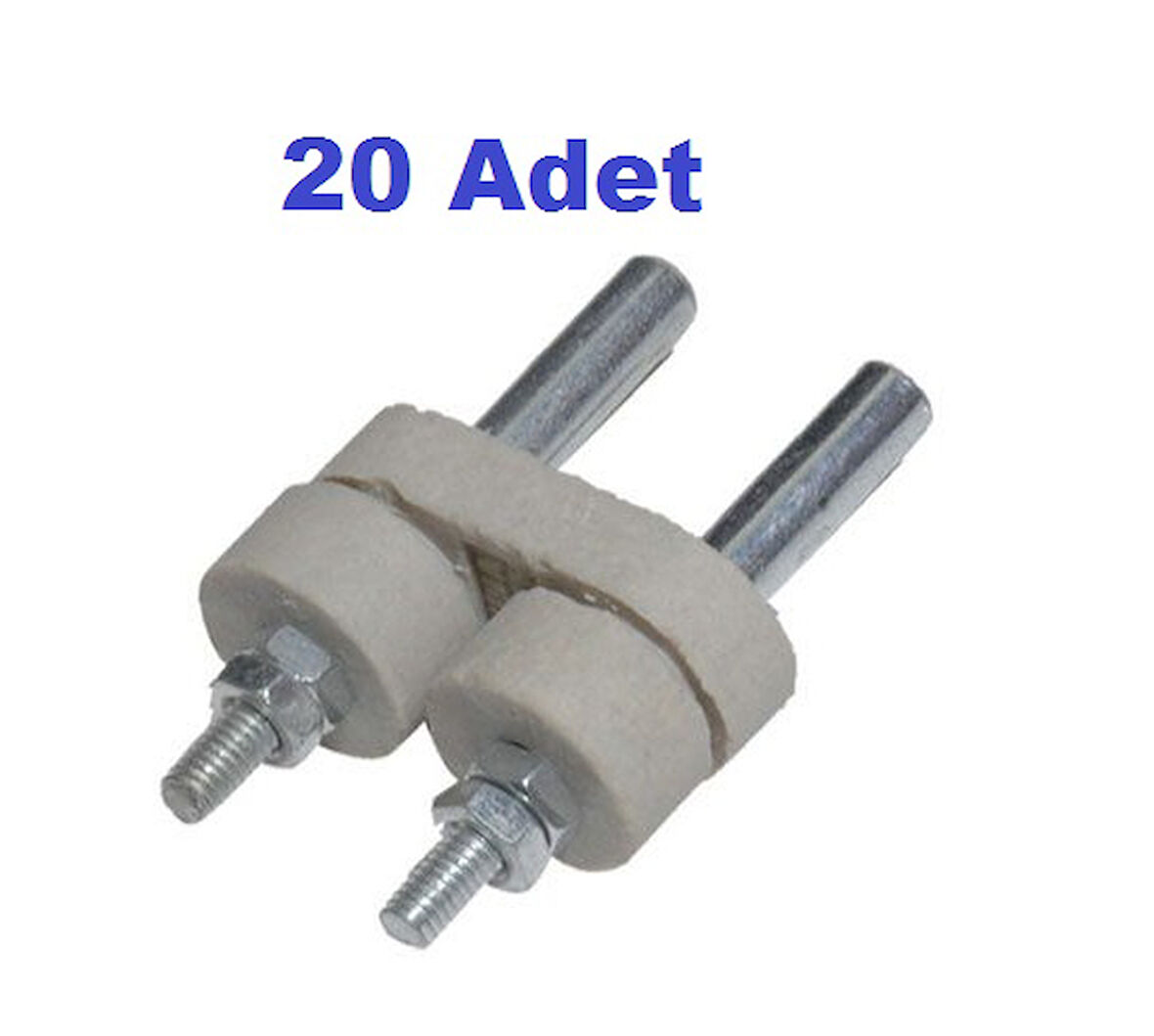 20 Adet Ocak Cihaz Fişi , Fırın Ütü Arka Taşı Klemens , Fırın Dip