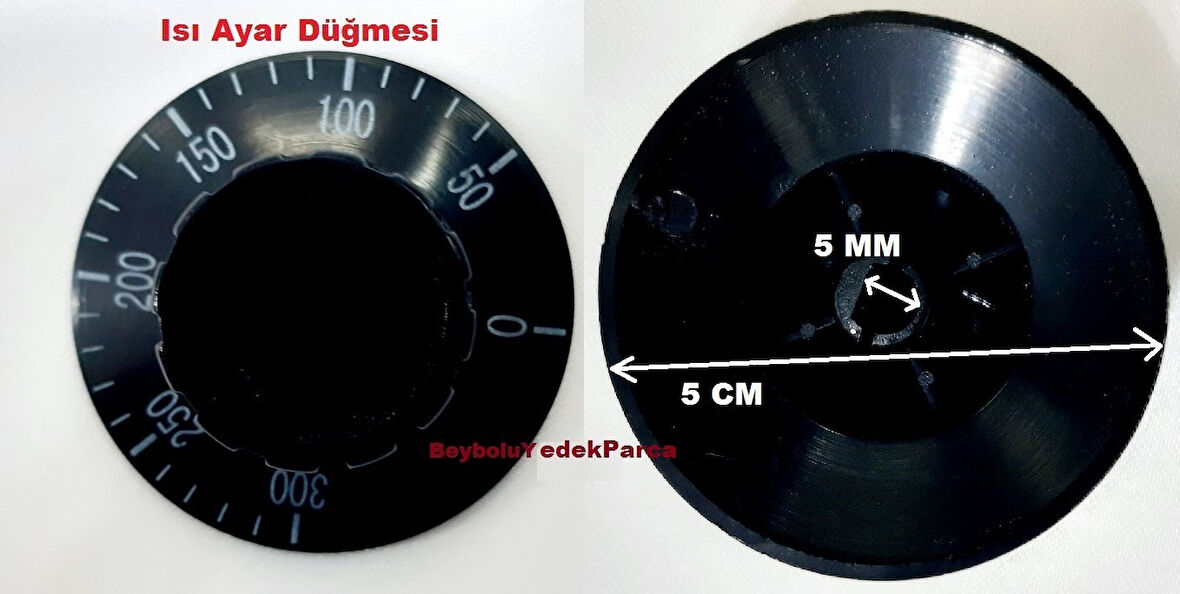 Sanayi Tipi Isıtıcı Termostat Düğmesi Uc , Fırın Ayar Düğmesi Ucu