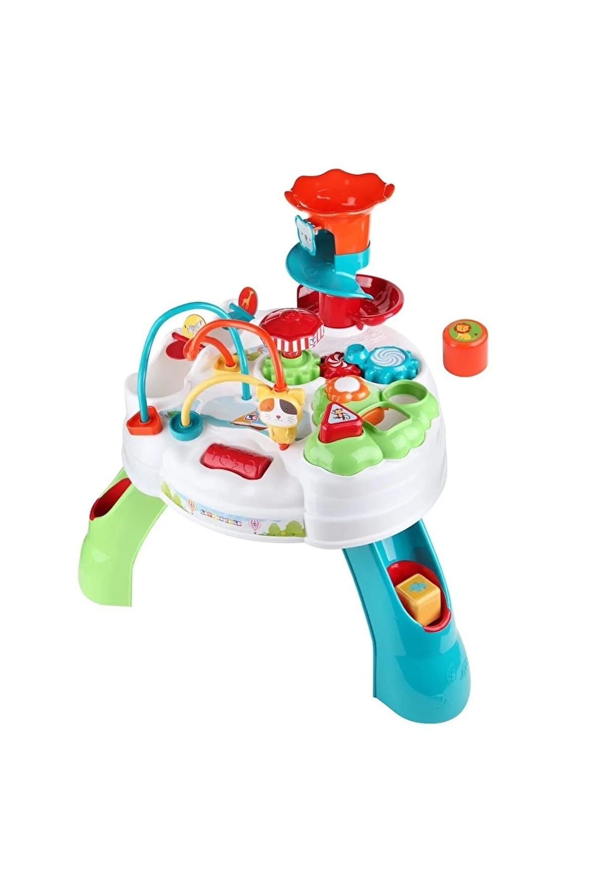 Toys Türkçe Konuşan Eğitici Aktivite Masası Bebek Oyun Masası