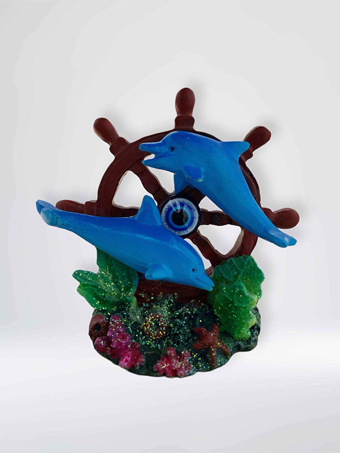 YUNUS & DÜMEN Temalı Polyester Biblo 9cm x 9cm (kod:22)