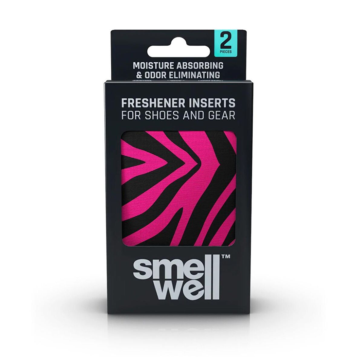 SmellWell Aktif Ayakkabı Koku Giderici Yastıkçık - Pembe Zebra