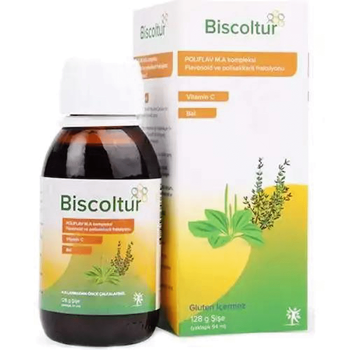 Biscoltur Vitamin C + Bal 128 G