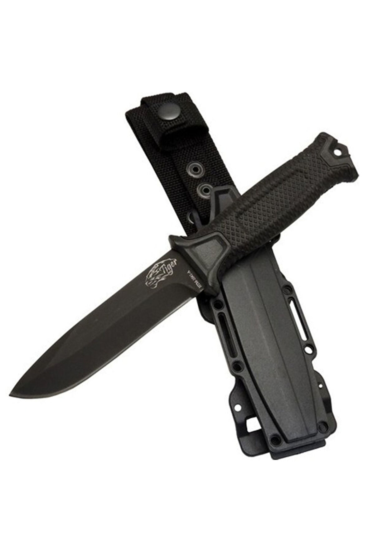 Colombia Tiger Strongarm Black Tactical Bıçak