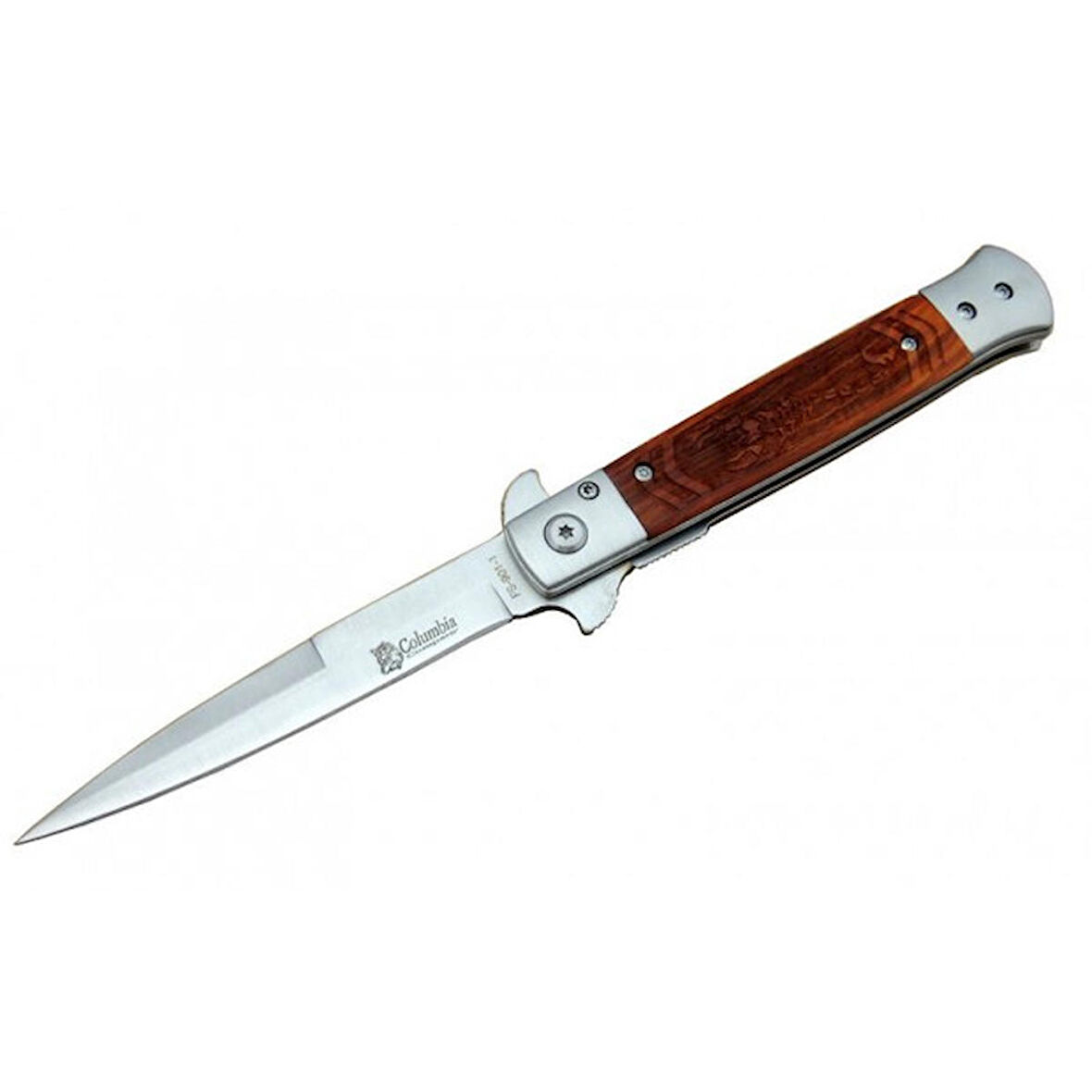 Columbia Ahşap Saplı Komple Çelik Çakı FS-901-1-23 CM