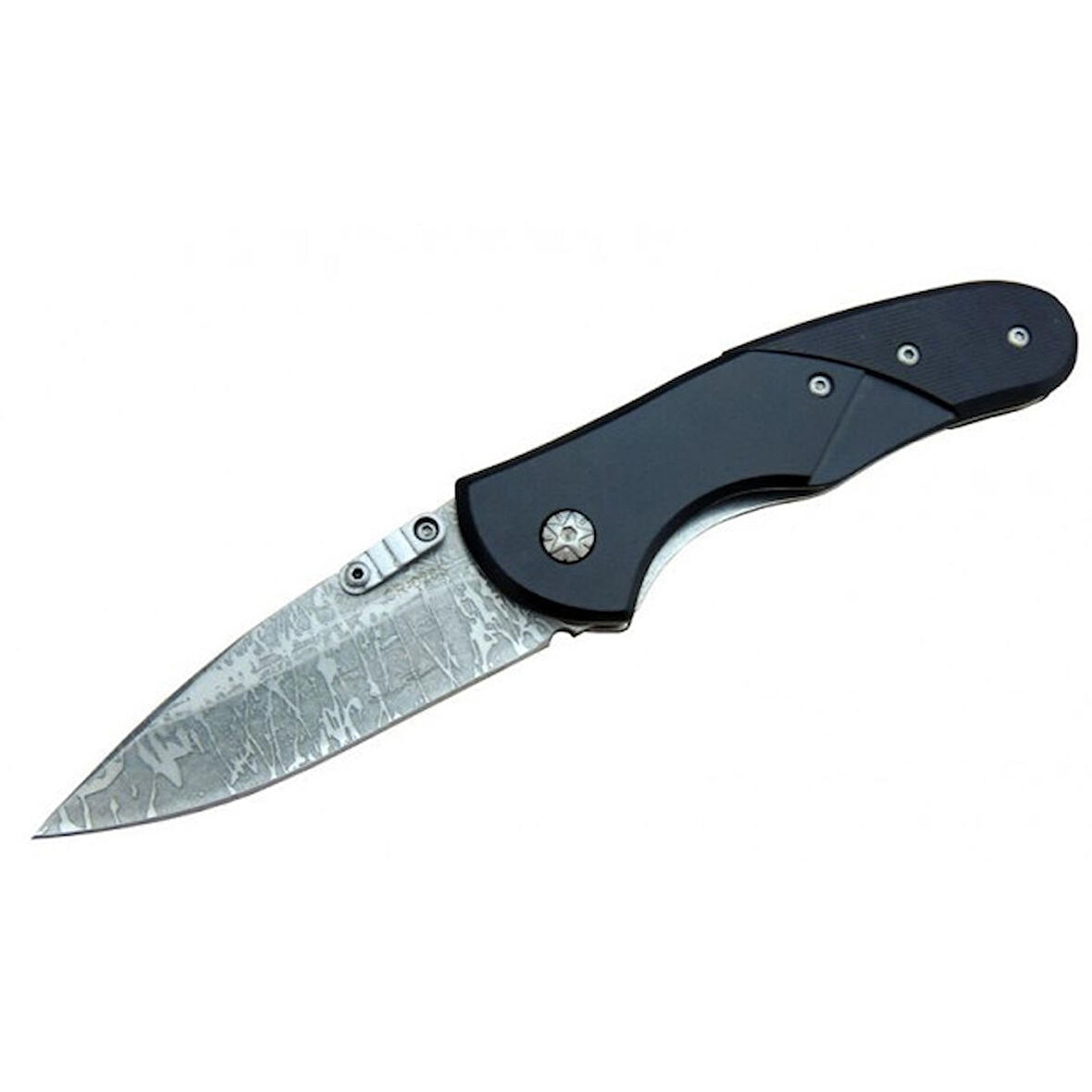 CRKT Komple Çelik Damas Çakı CR-0265BK-18 CM