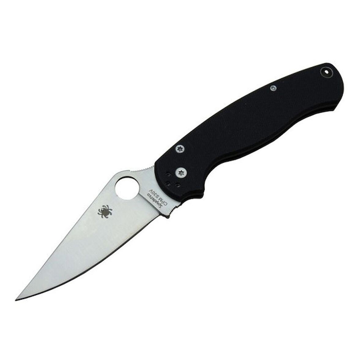 Spyderco Paslanmaz Çelik Siyah Çakı CPM S30V BK-21 CM