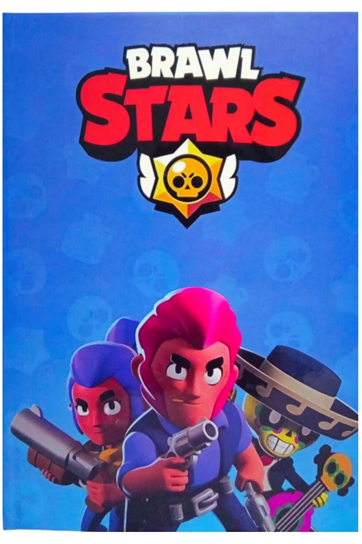 Brawl Stars Temalı Brawl Stars Kalın Kaliteli Parlak Kapak Çizgili Günlük Defter,not Defteri