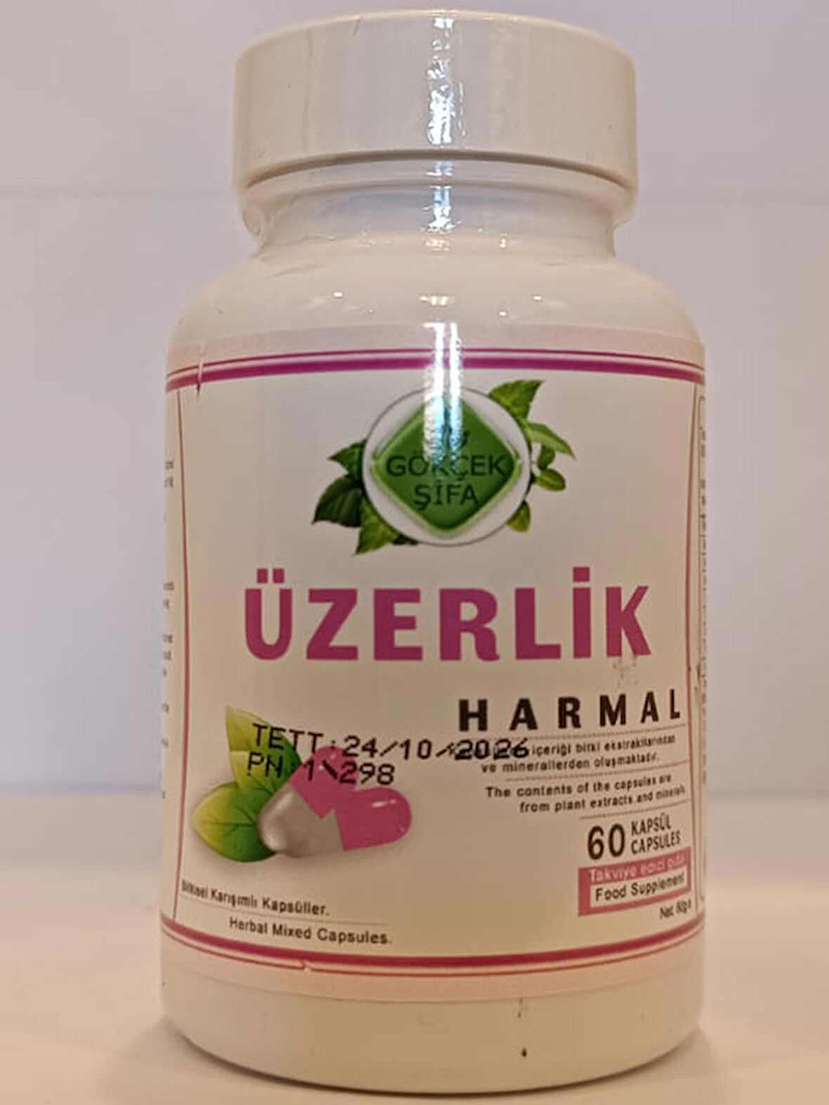 Üzerlik Kapsül (Harmal Capsule) 60Adet