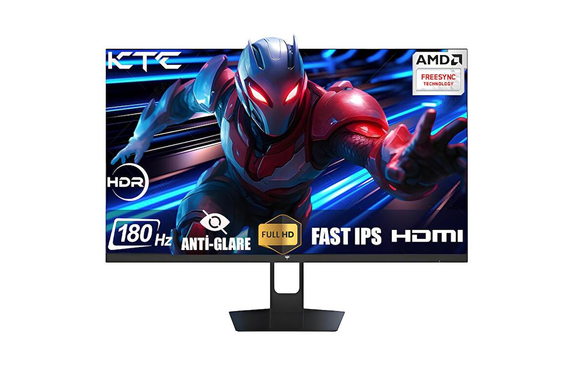 KTC H27F22 27" 180 Hz (HDMI + Dısplay Port ) 1920×1080 Freesync FHD Fast IPS Flat Monitör