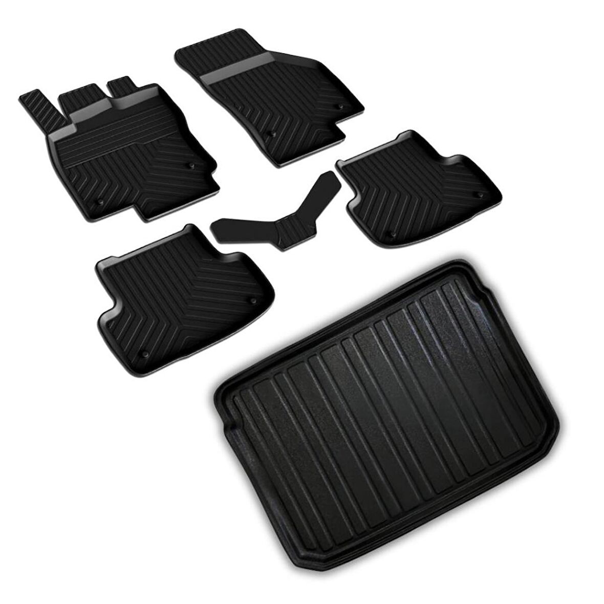 Audi A3 HB Ferrous 4D Paspas  ve 3D Bagaj Havuzu 2012 2020