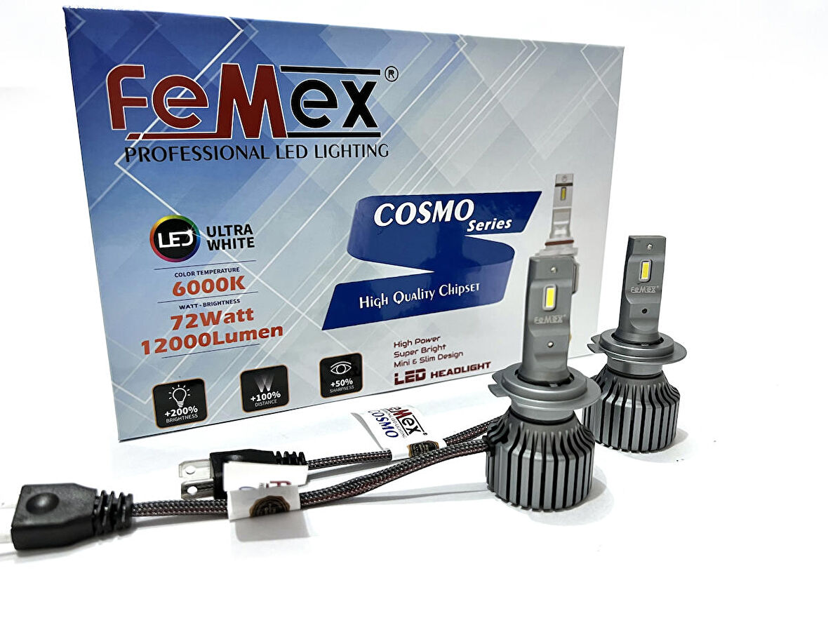 FEMEX RX COSMO CSP SEOL H7 LED FAR XENON LED HEADLİGHT