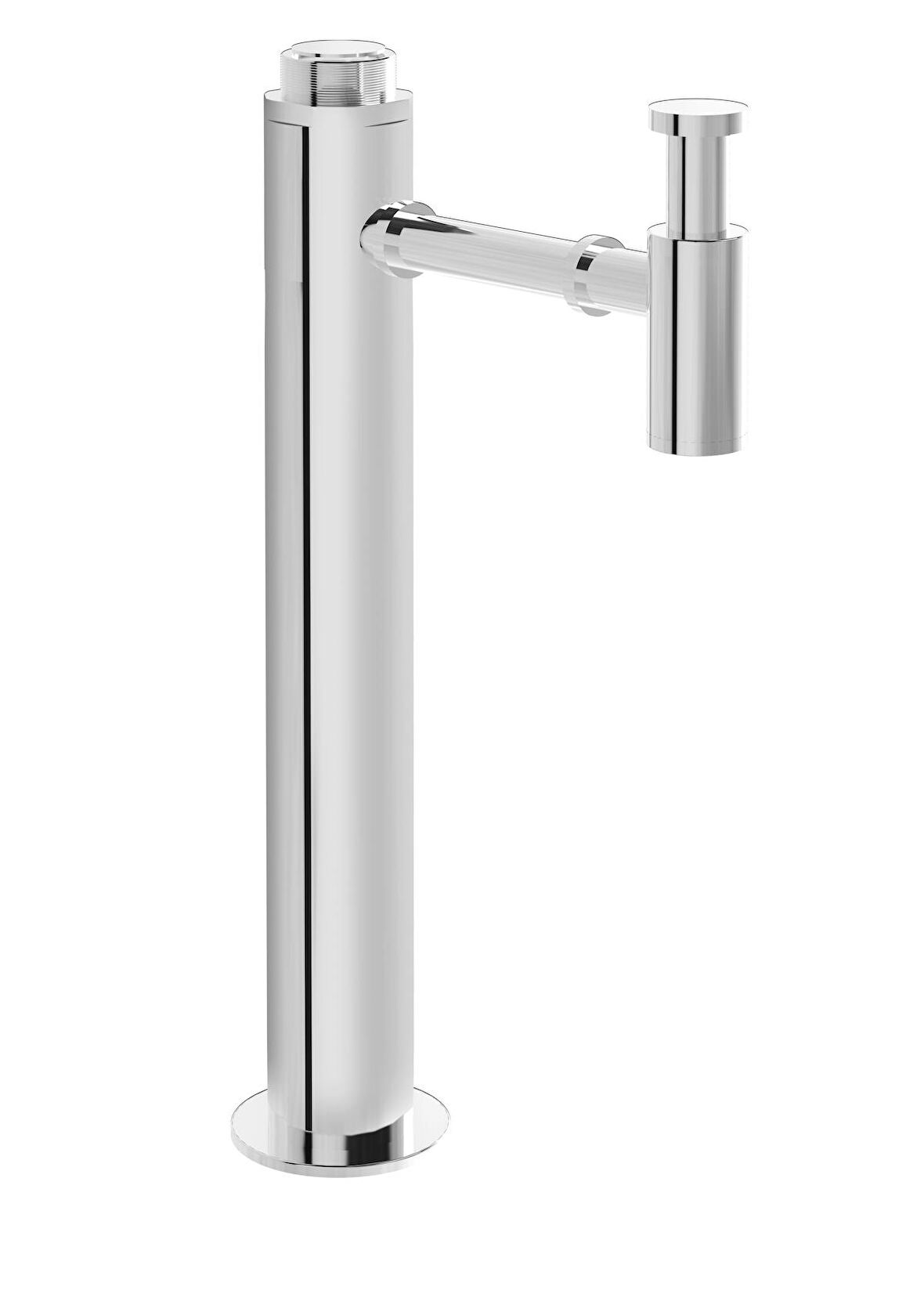 Artema A45161 Yerden Lavabo Sifonu (Uzun), Krom