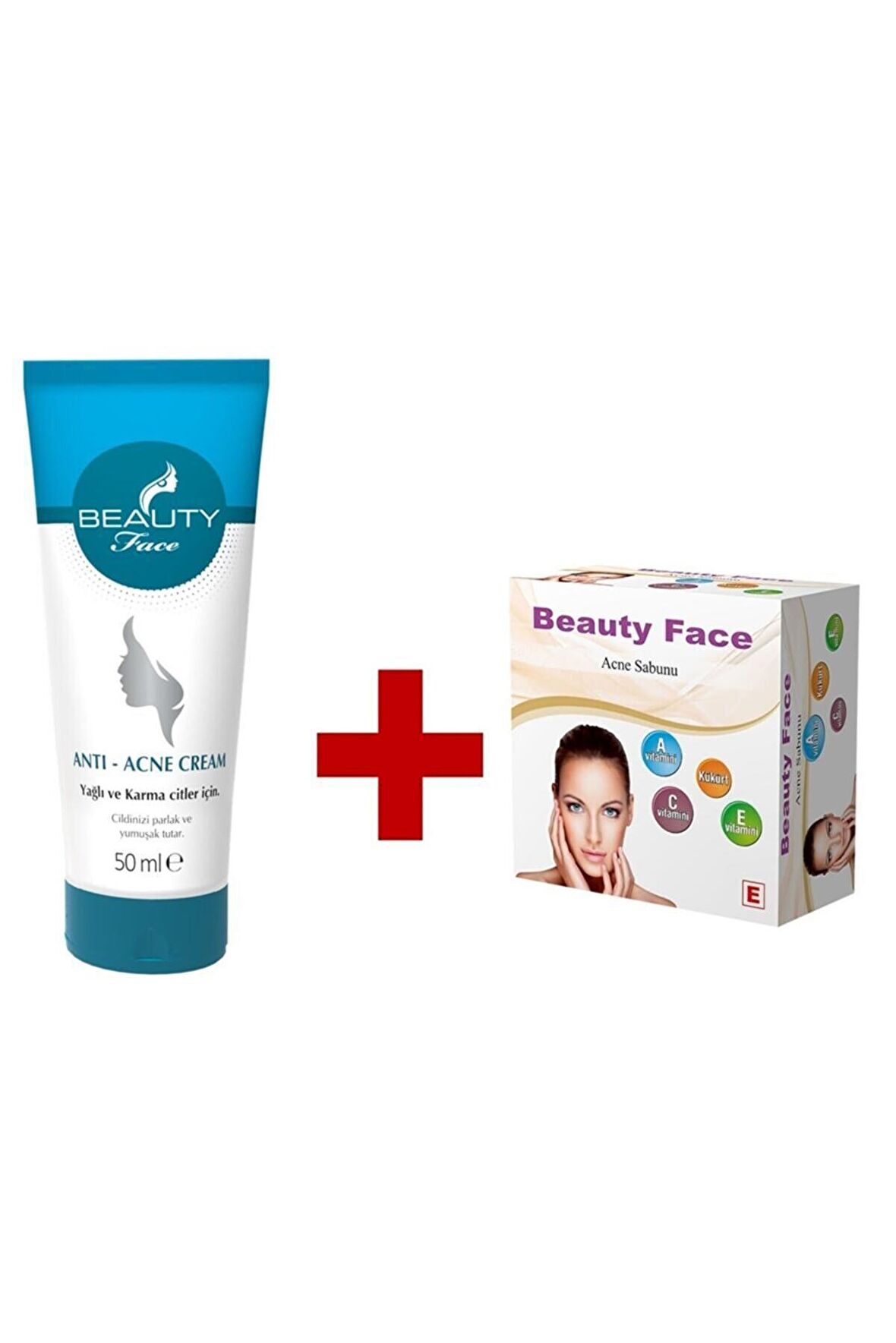 Face Akne Karşıtı Gece-Gündüz Akne Krem & Akne Sabunu 90-50 ml