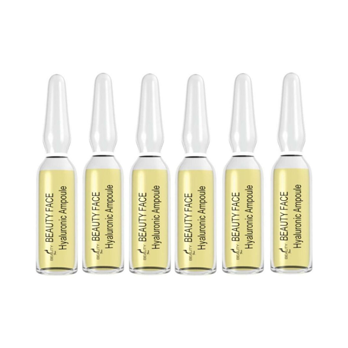 Hyaluronic Ampoule Tüm Cilt Tipleri İçin Su Bazlı Yağsız Nemlendirici Yüz Bakım Ampulü 6 x 2 ml