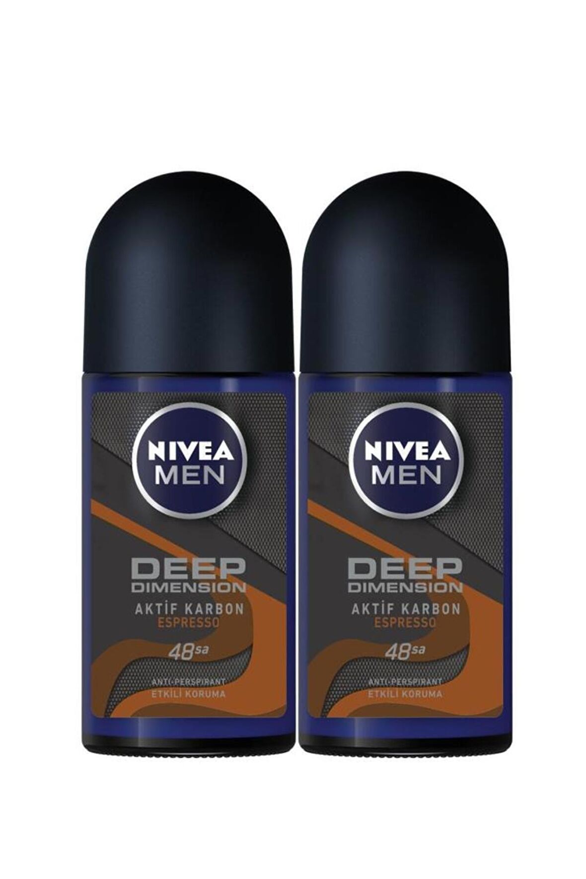 Nivea Erkek Roll On Deodorant Ekspresso 50 ml 2'li