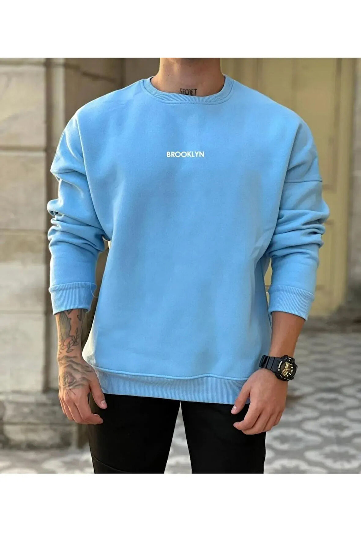 oyaka oversize unisex sweatşhirt