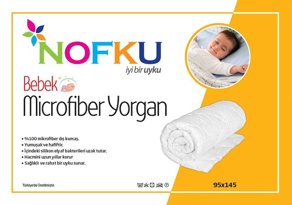 Nofku Bebe Microfiber Yorgan