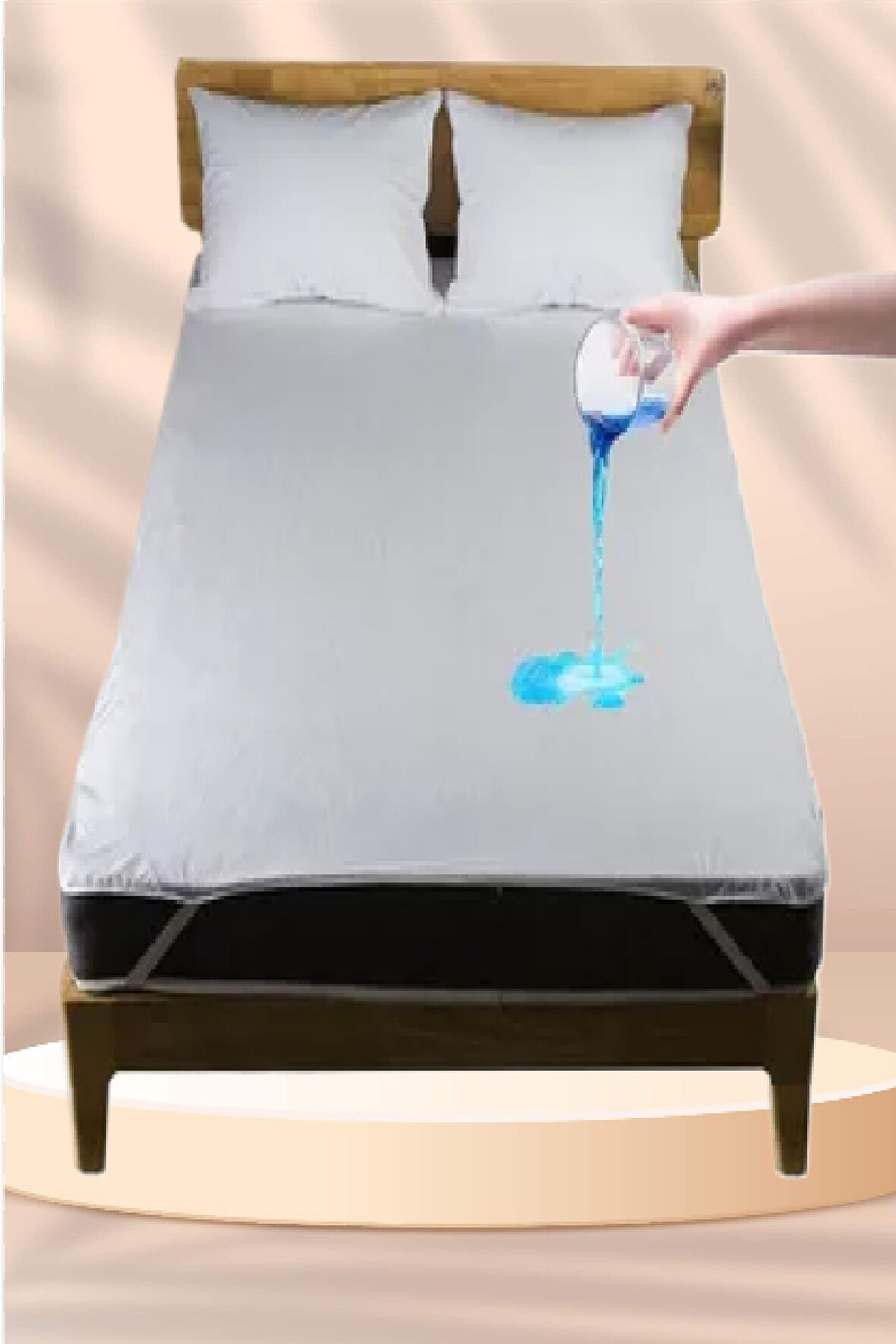 Bebesi 160x200 Cm Çift Kişilik Yatak Alezi Sıvı Su Geçirmez Micro Kumaş
