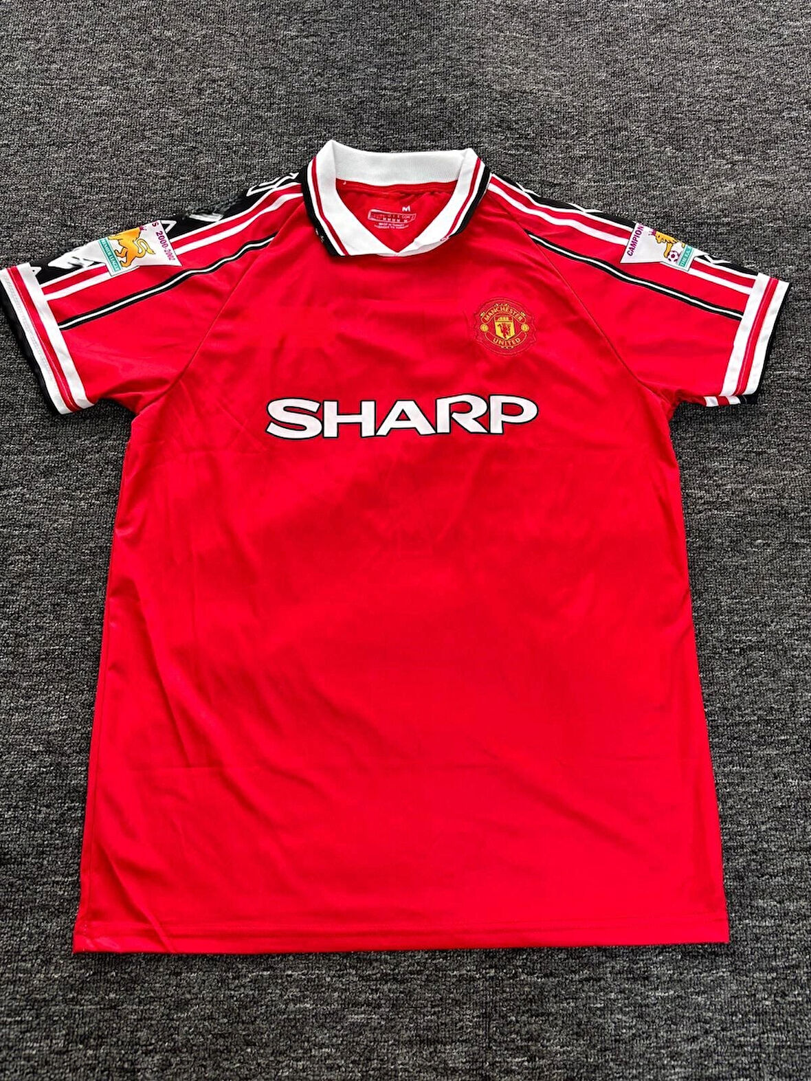 Beckham 7 UNITED 1998/00 Sezon Nostalji Kısa Kol Yakalı Forması