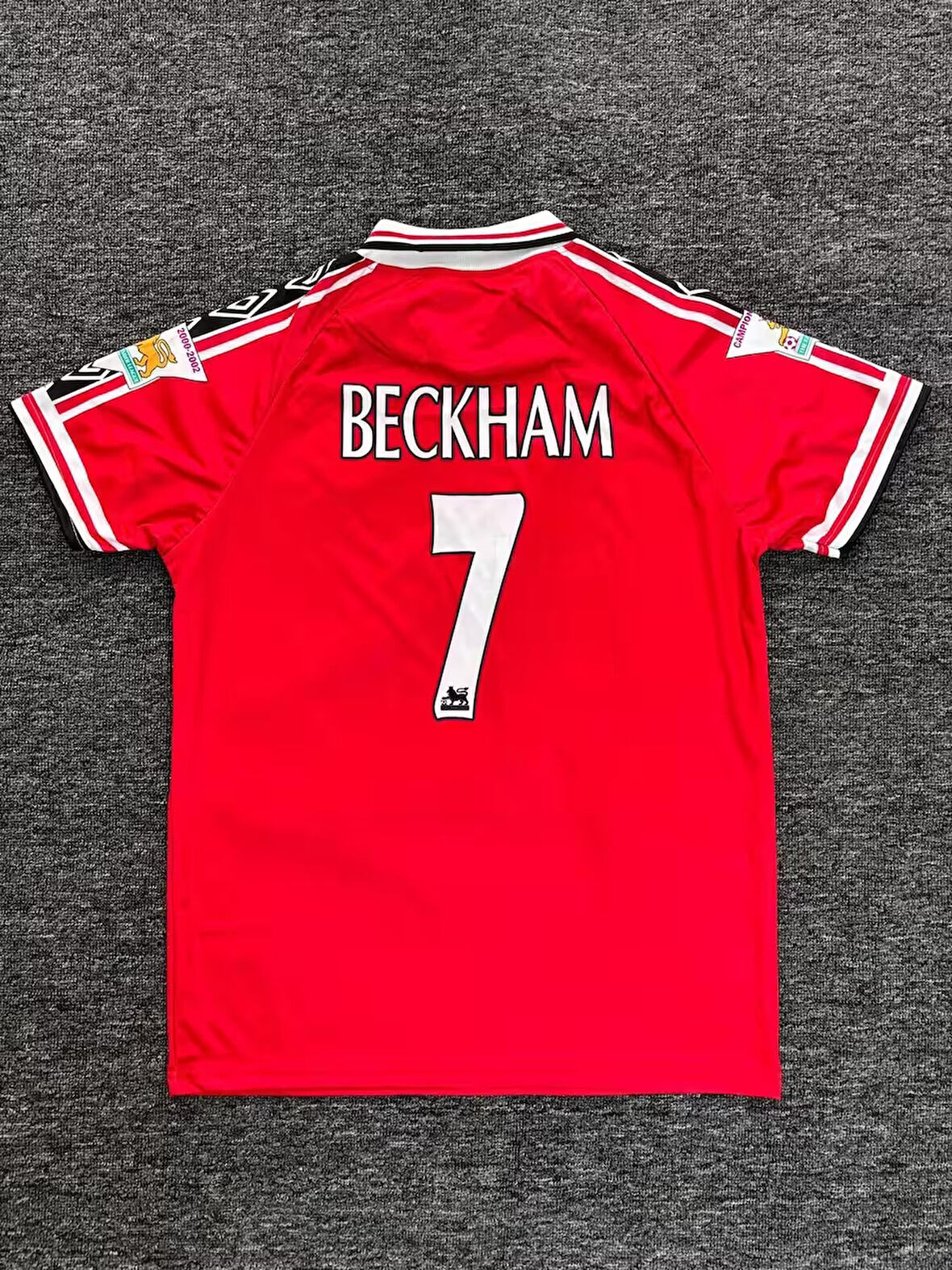 Beckham 7 UNITED 1998/00 Sezon Nostalji Kısa Kol Yakalı Forması