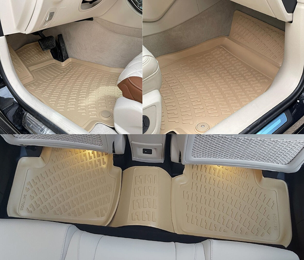 Kaiser Toyota Auris Havuzlu 3D BEJ Paspas, 2007-2013