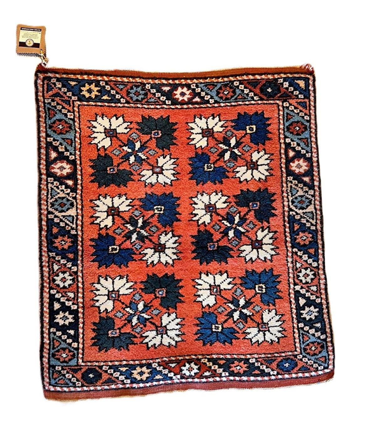 El dokuması halı paspas