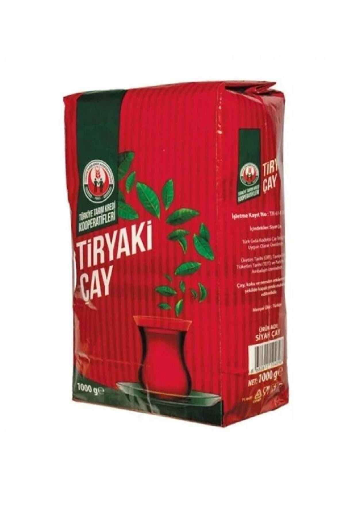 Tarım Kredi Tiryaki Siyah Çay 1000 Gr