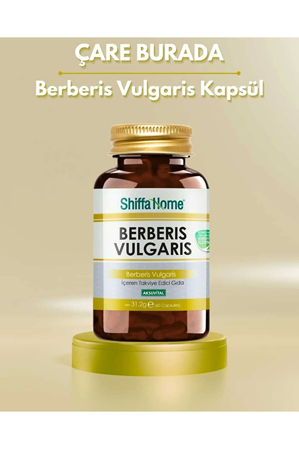 Berberis Vulgaris Kapsül (60 Kapsül)