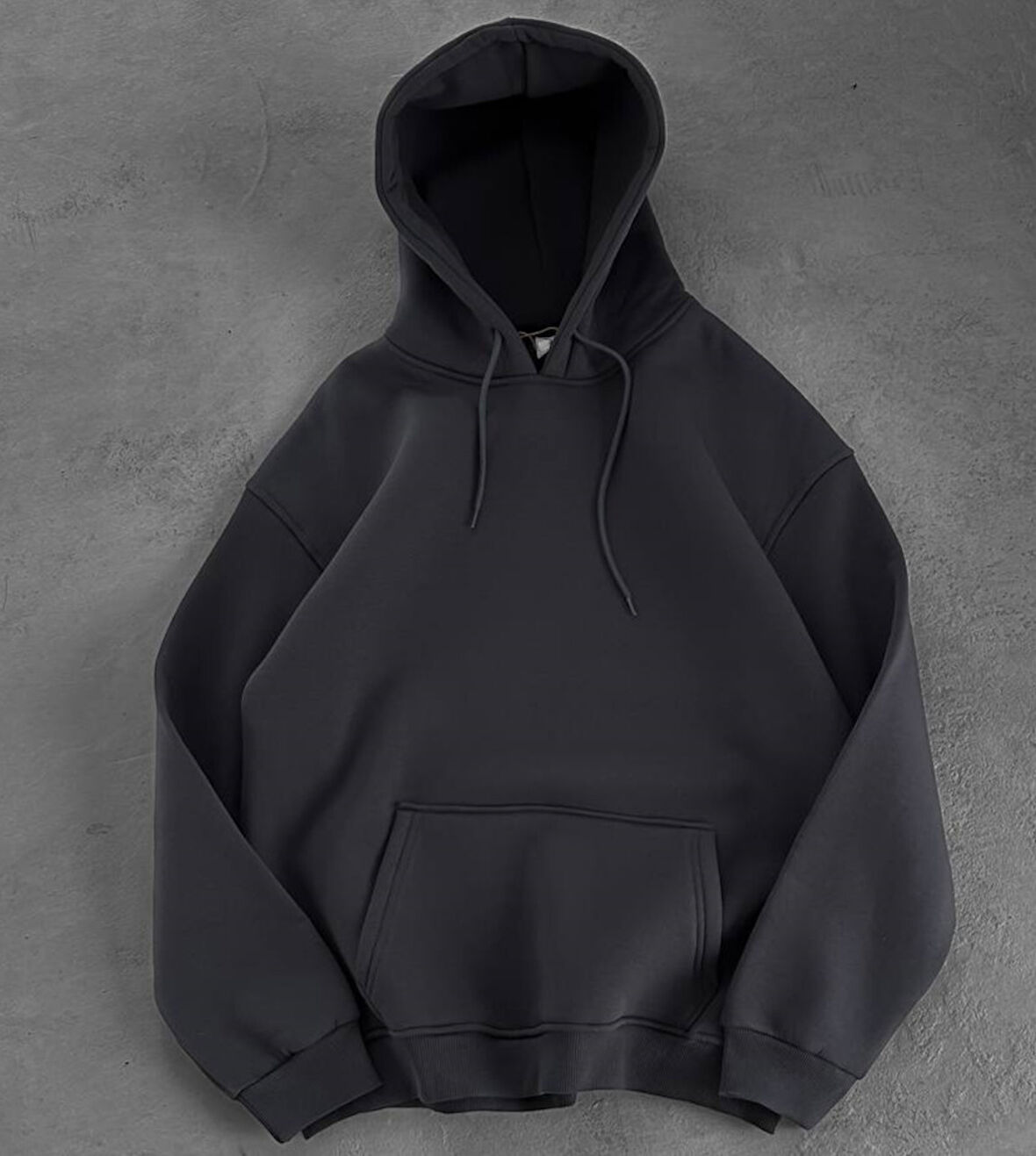 OVERSIZE KALİTE KAPÜŞONLU SWEATSHIRT - %100 KOMPAKT PENYE ŞARDONLU SWEATSHIRT